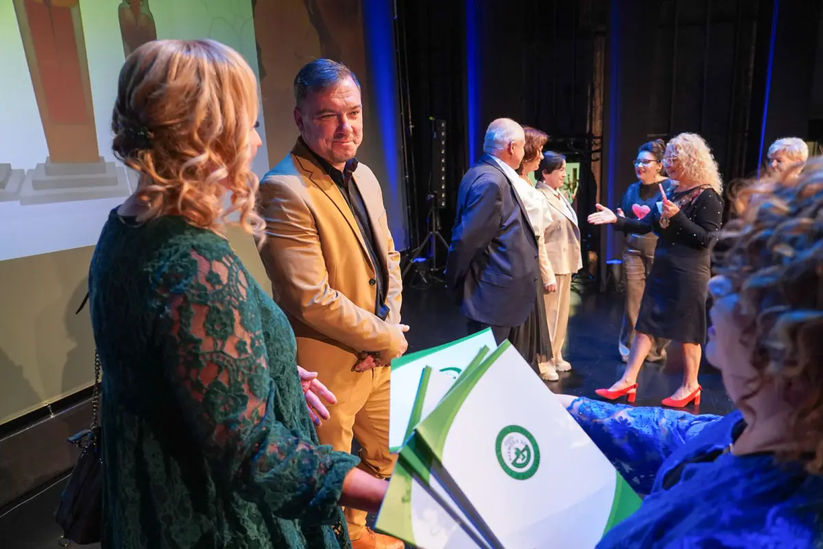 Uroczystość w Teatrze Starym w Bolesławcu