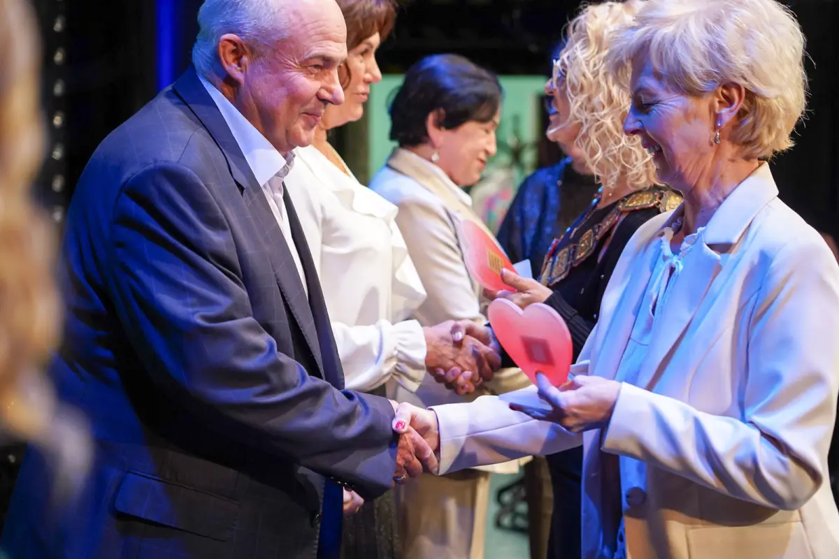 Uroczystość w Teatrze Starym w Bolesławcu