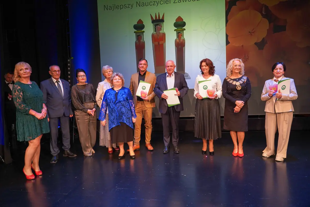 Uroczystość w Teatrze Starym w Bolesławcu