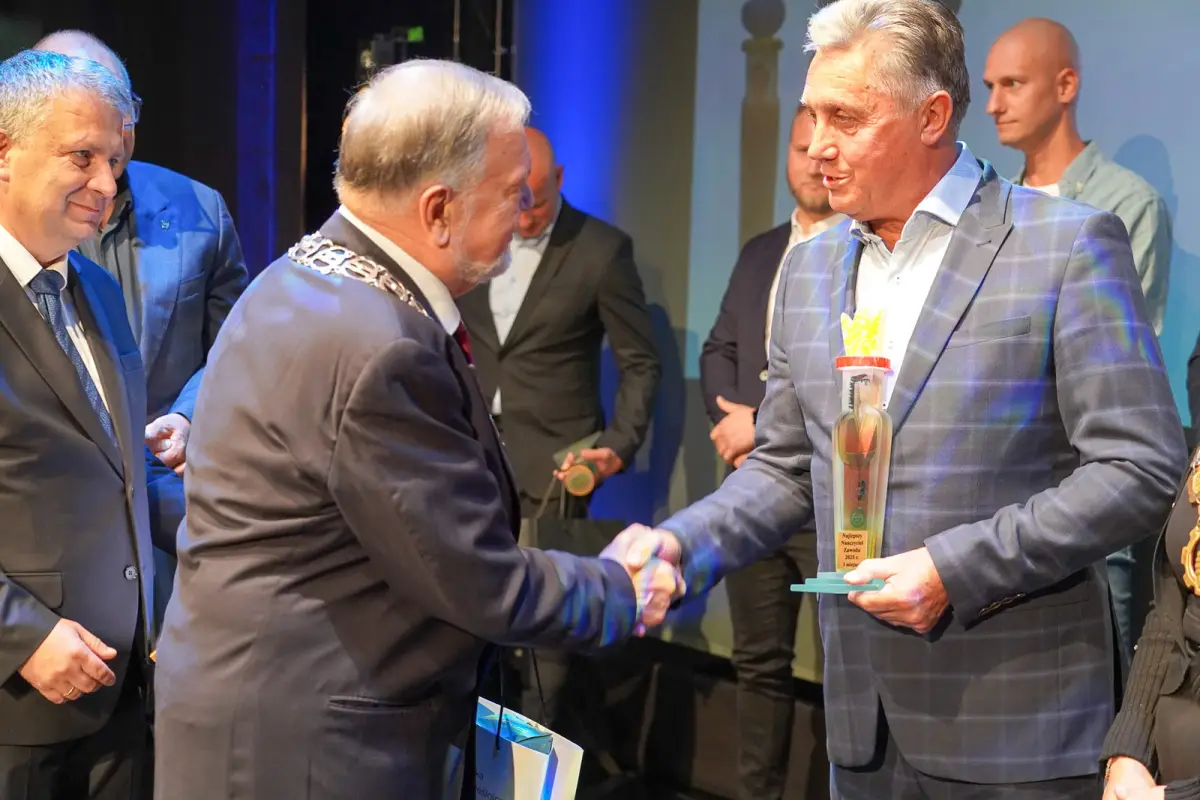 Uroczystość w Teatrze Starym w Bolesławcu