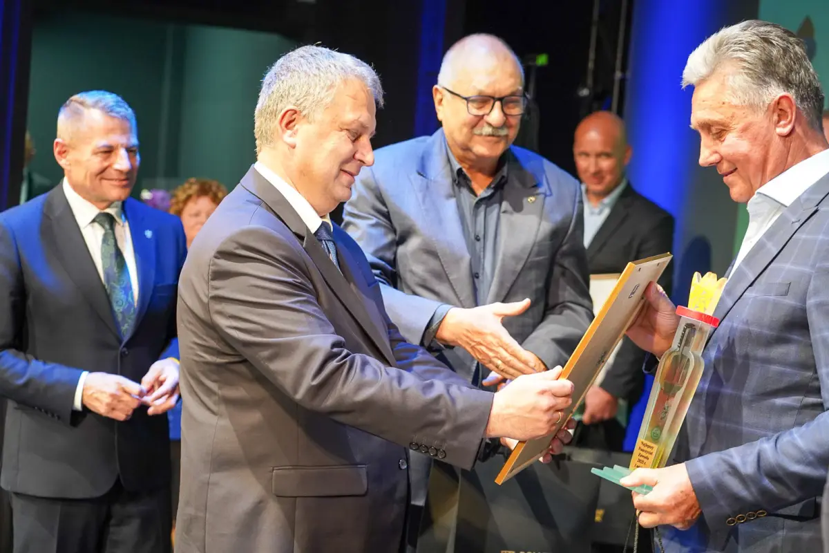 Uroczystość w Teatrze Starym w Bolesławcu