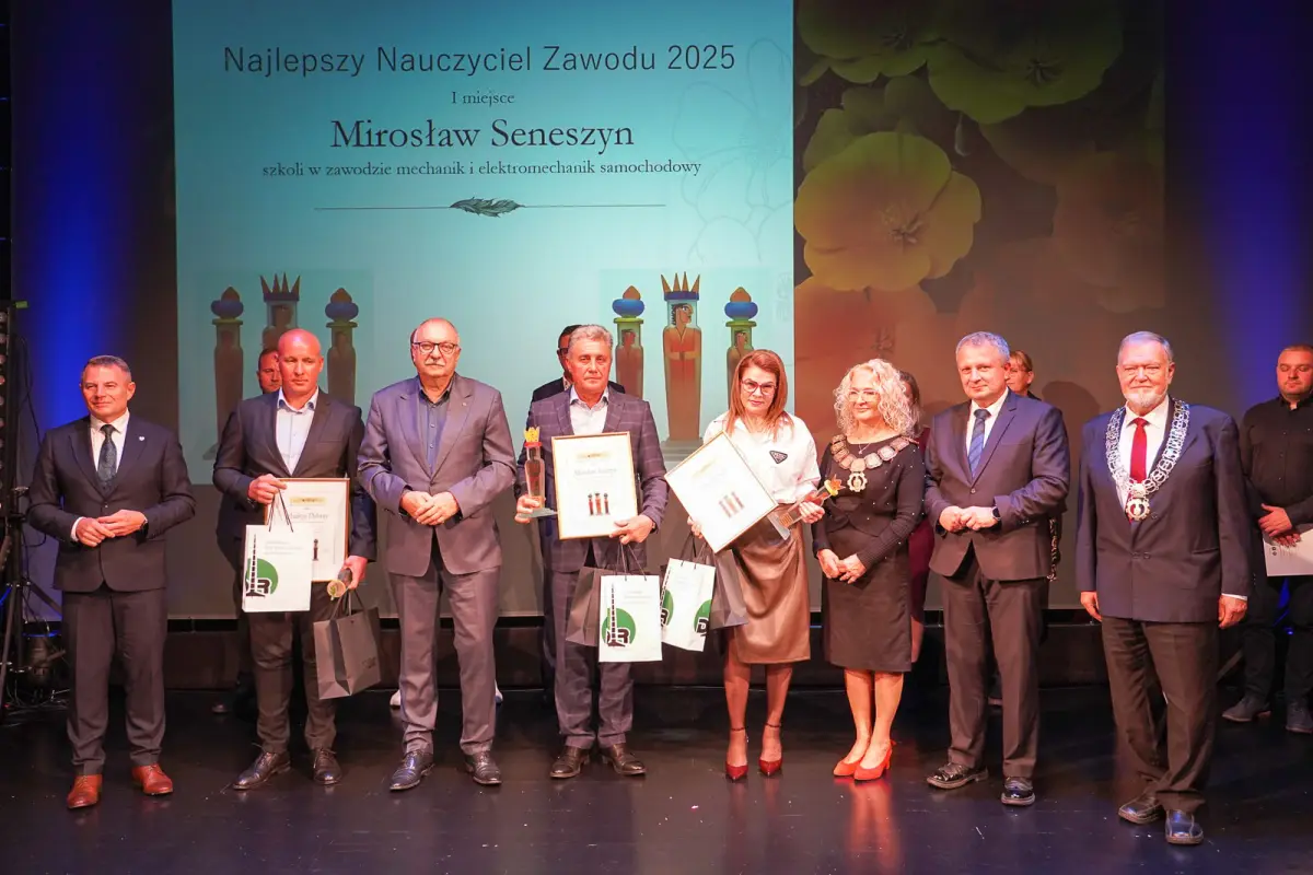 Uroczystość w Teatrze Starym w Bolesławcu