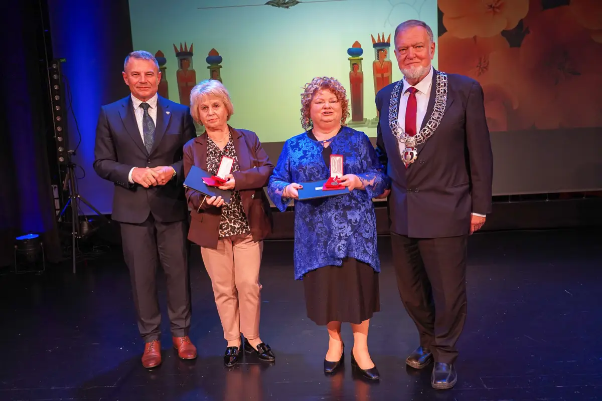 Uroczystość w Teatrze Starym w Bolesławcu