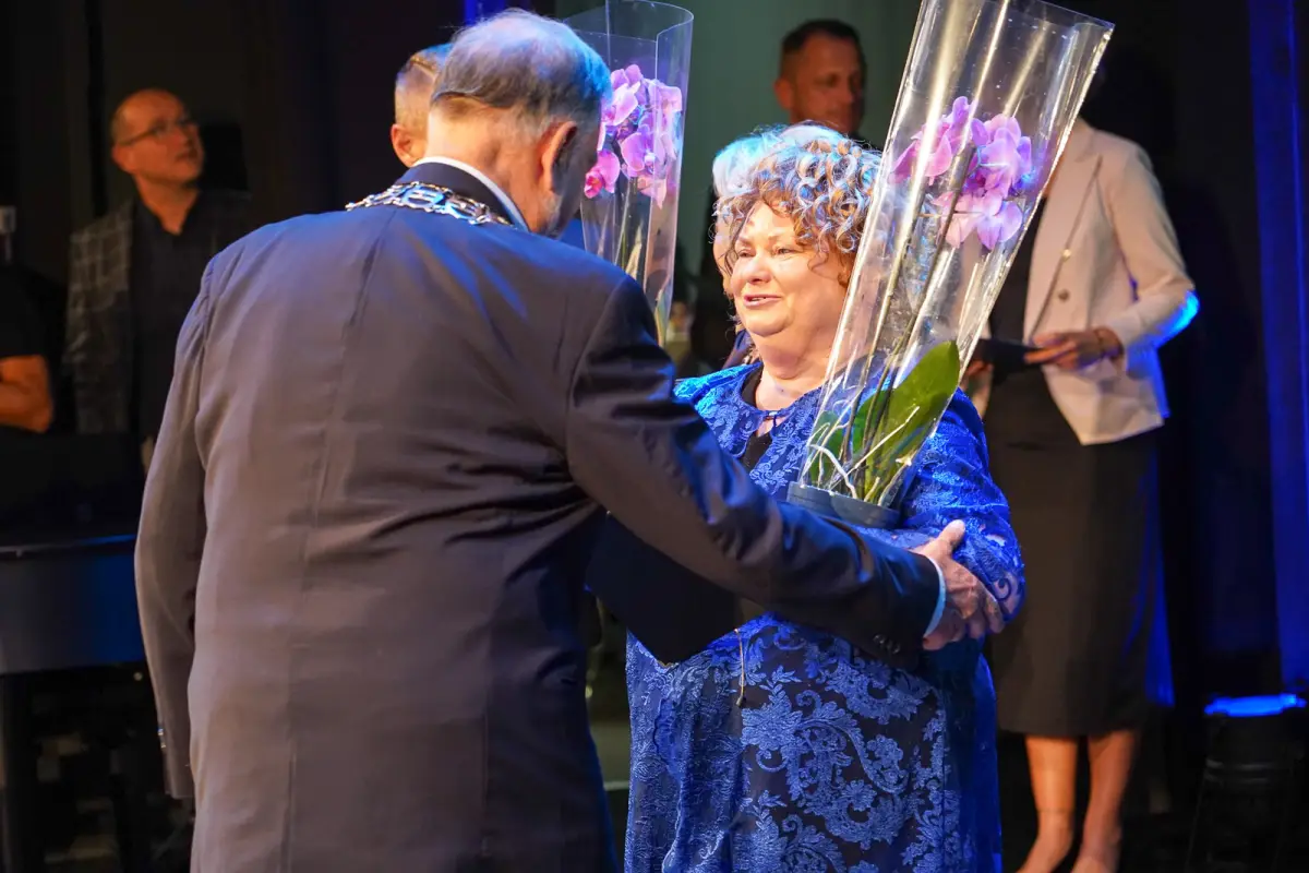 Uroczystość w Teatrze Starym w Bolesławcu