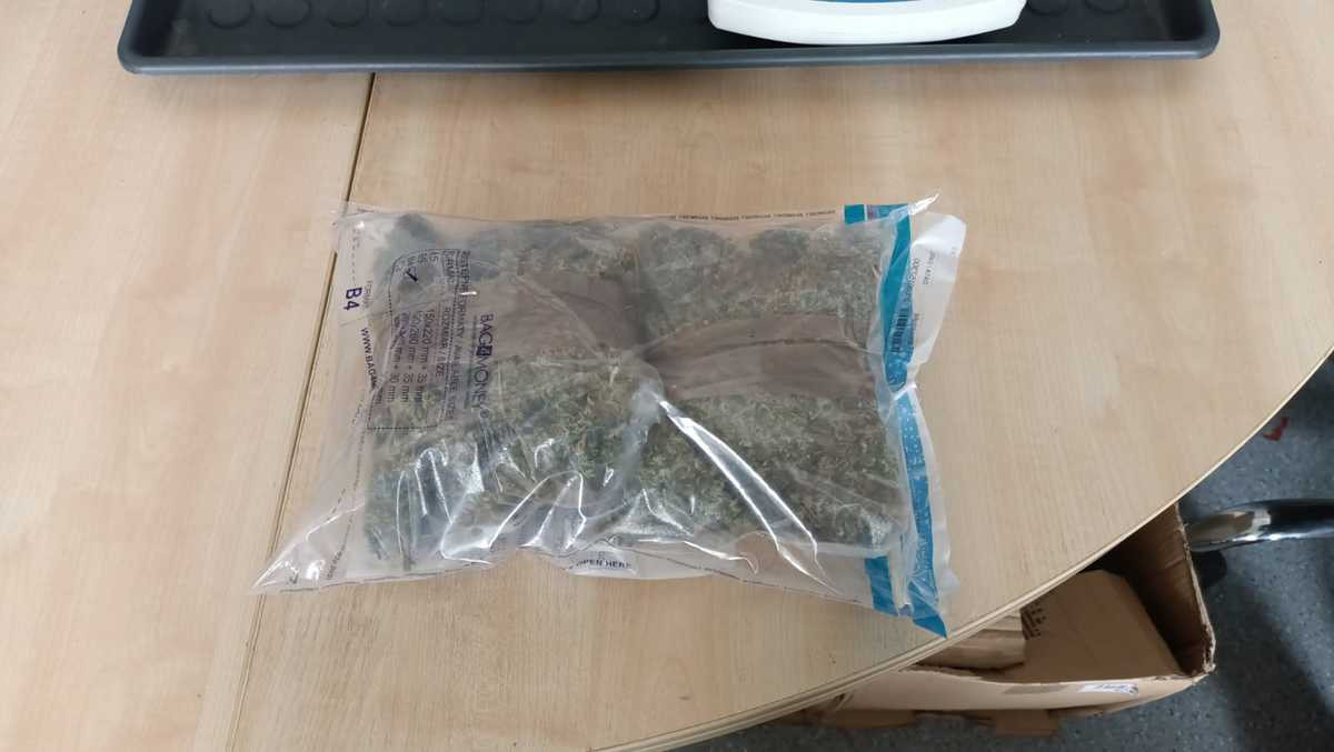 Marihuana i podejrzany