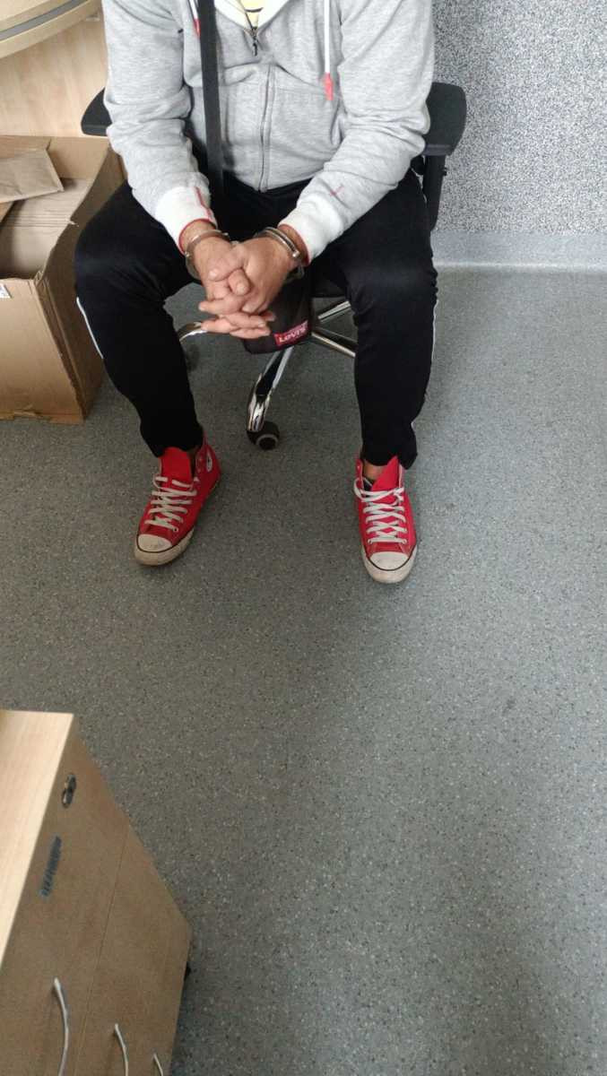 Marihuana i podejrzany