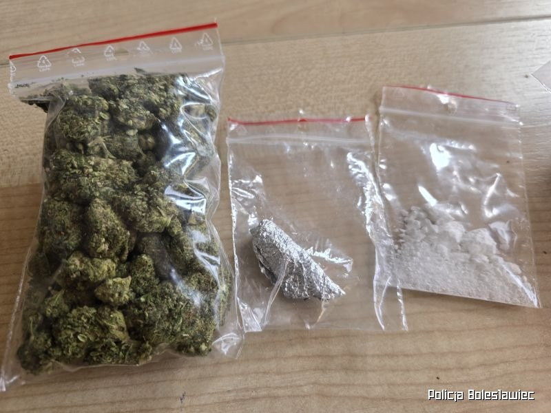 Przechwycone narkotyki