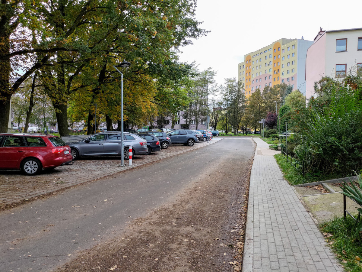 Ulica Wańkowicza w Bolesławcu