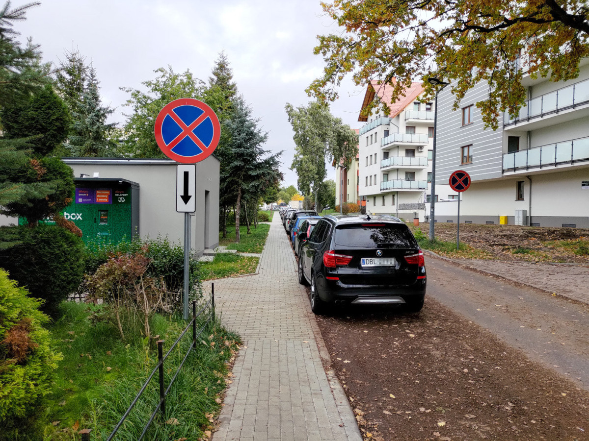 Ulica Wańkowicza w Bolesławcu