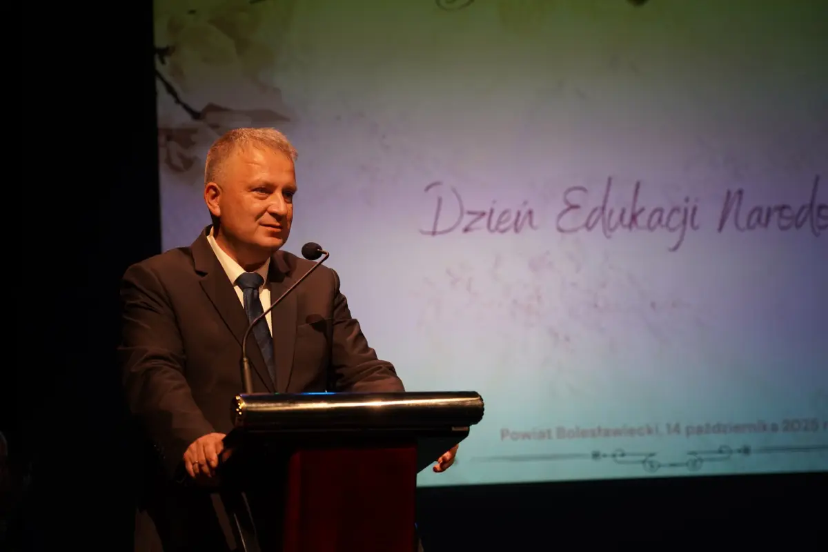 Uroczystość w Teatrze Starym w Bolesławcu