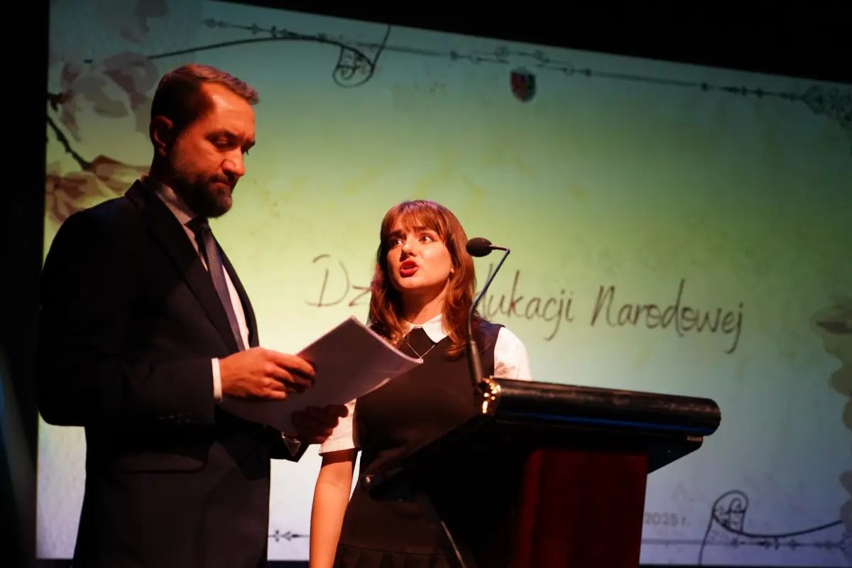 Uroczystość w Teatrze Starym w Bolesławcu