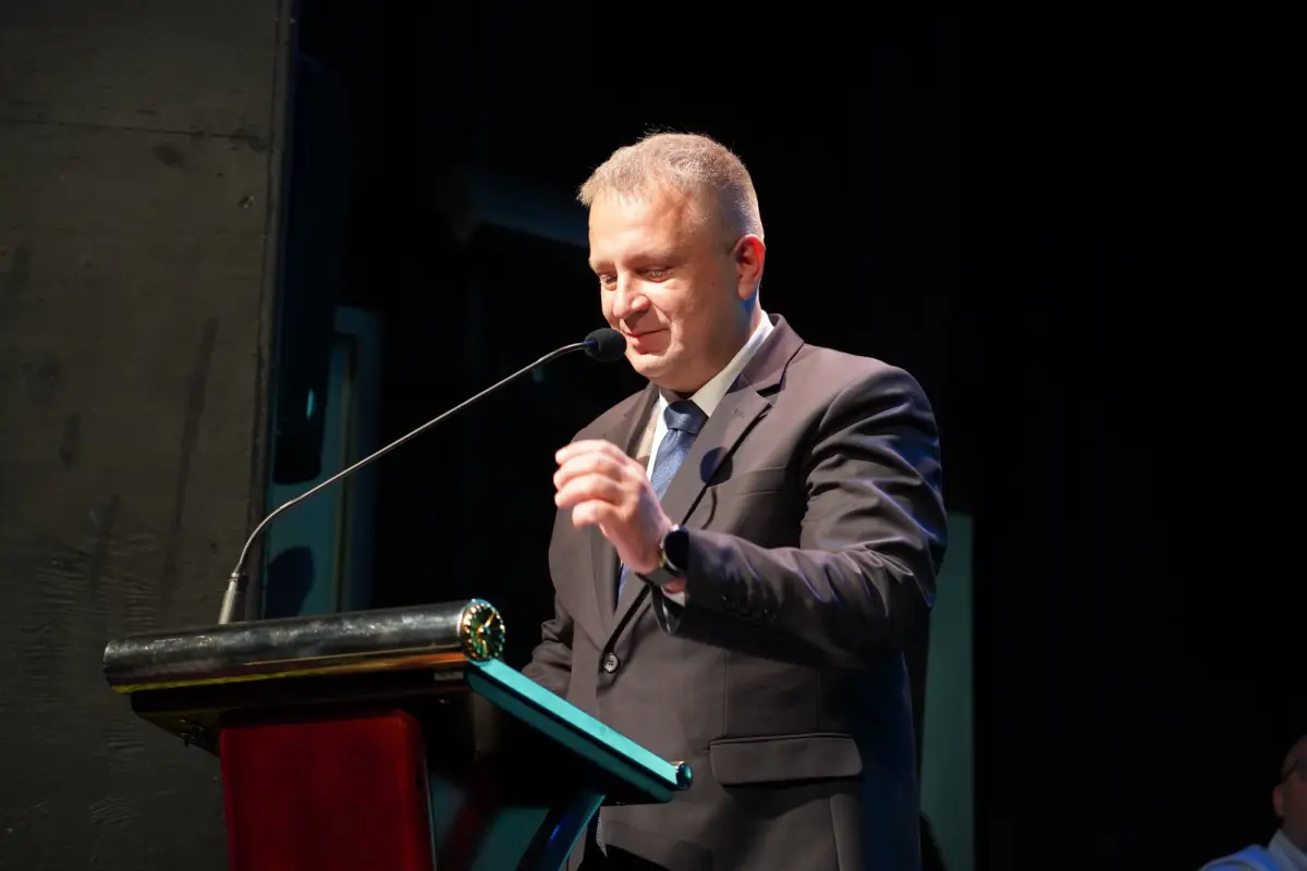 Uroczystość w Teatrze Starym w Bolesławcu