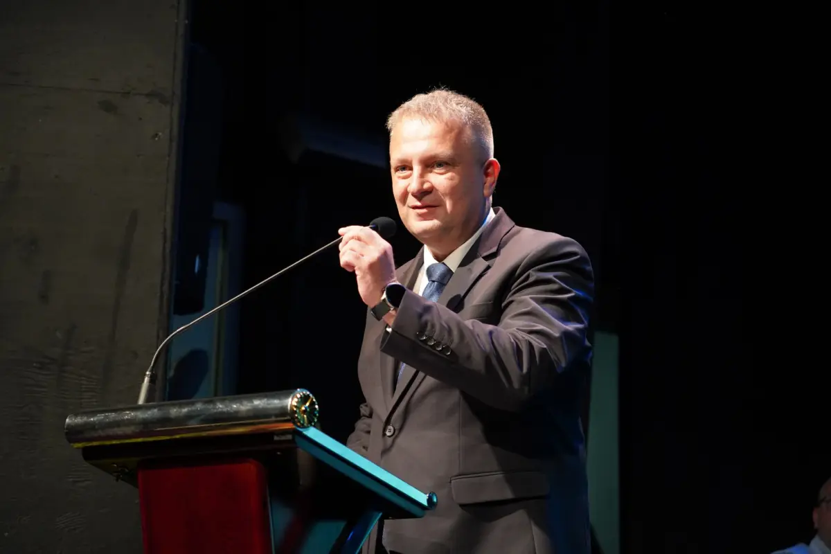 Uroczystość w Teatrze Starym w Bolesławcu