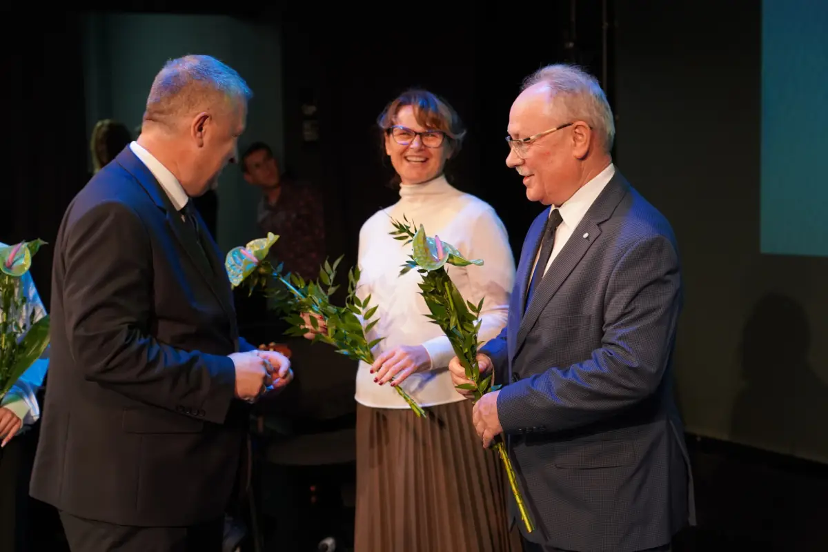 Uroczystość w Teatrze Starym w Bolesławcu