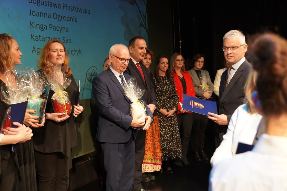 Uroczystość w Teatrze Starym w Bolesławcu