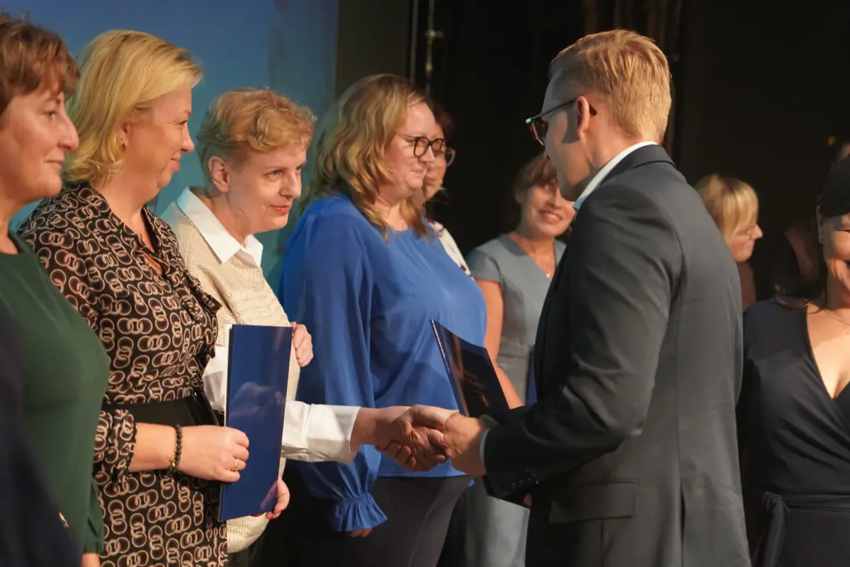 Uroczystość w Teatrze Starym w Bolesławcu
