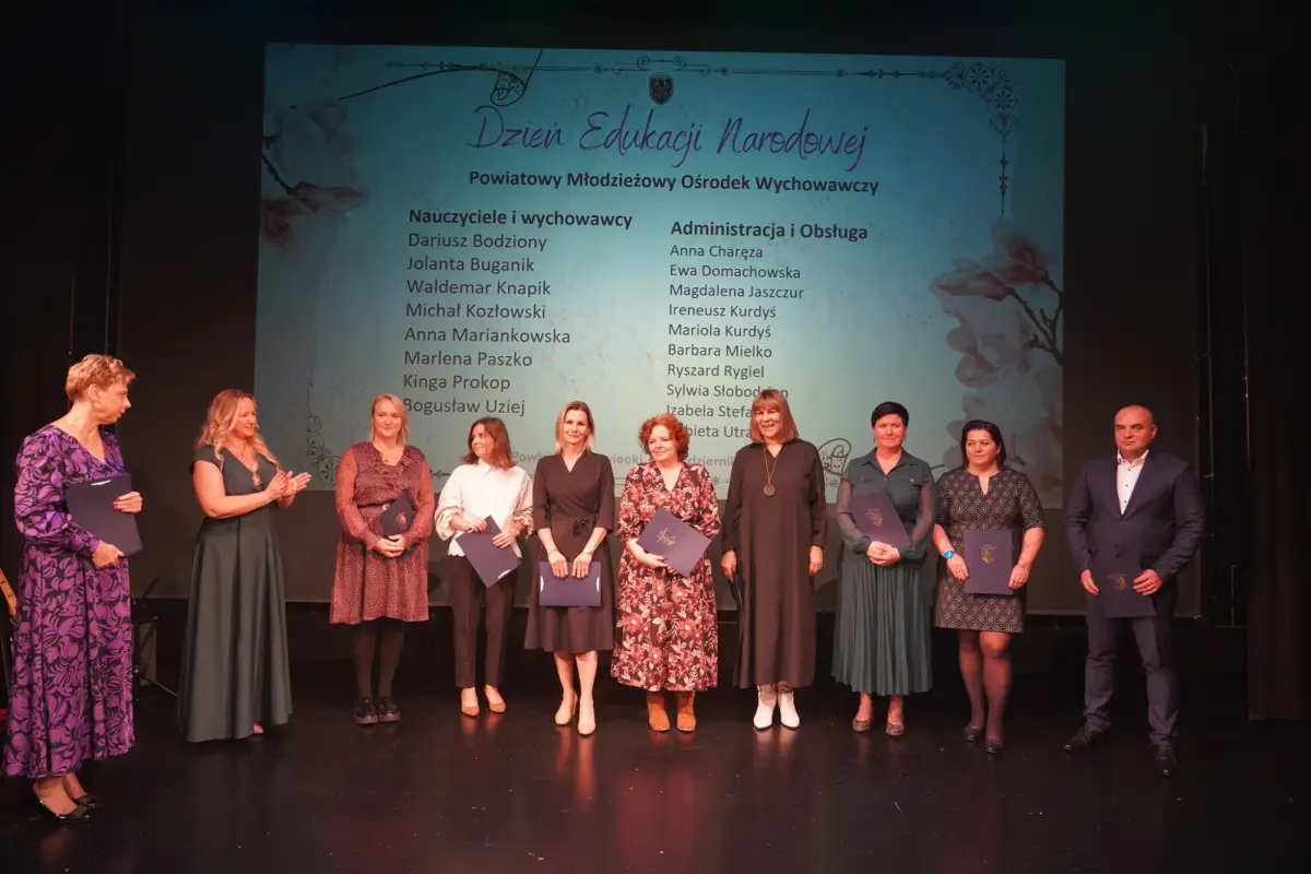 Uroczystość w Teatrze Starym w Bolesławcu