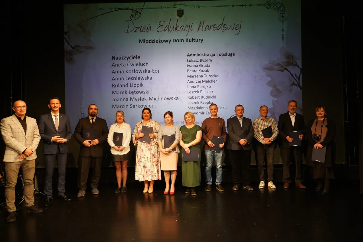 Uroczystość w Teatrze Starym w Bolesławcu