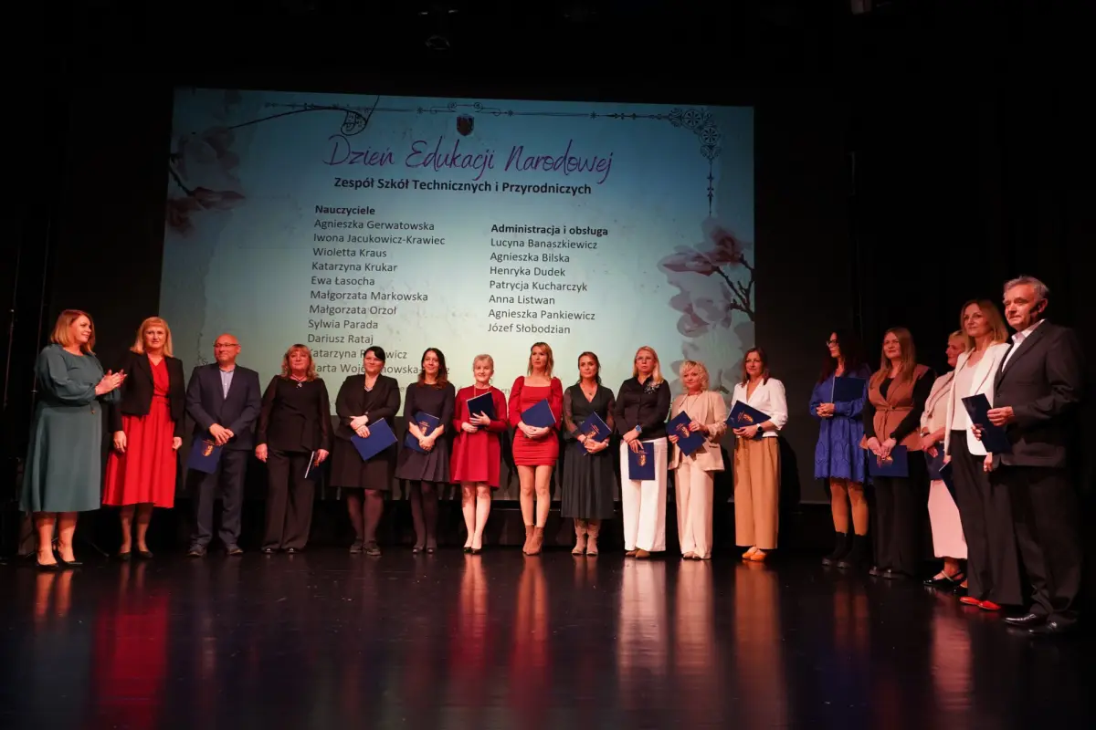 Uroczystość w Teatrze Starym w Bolesławcu