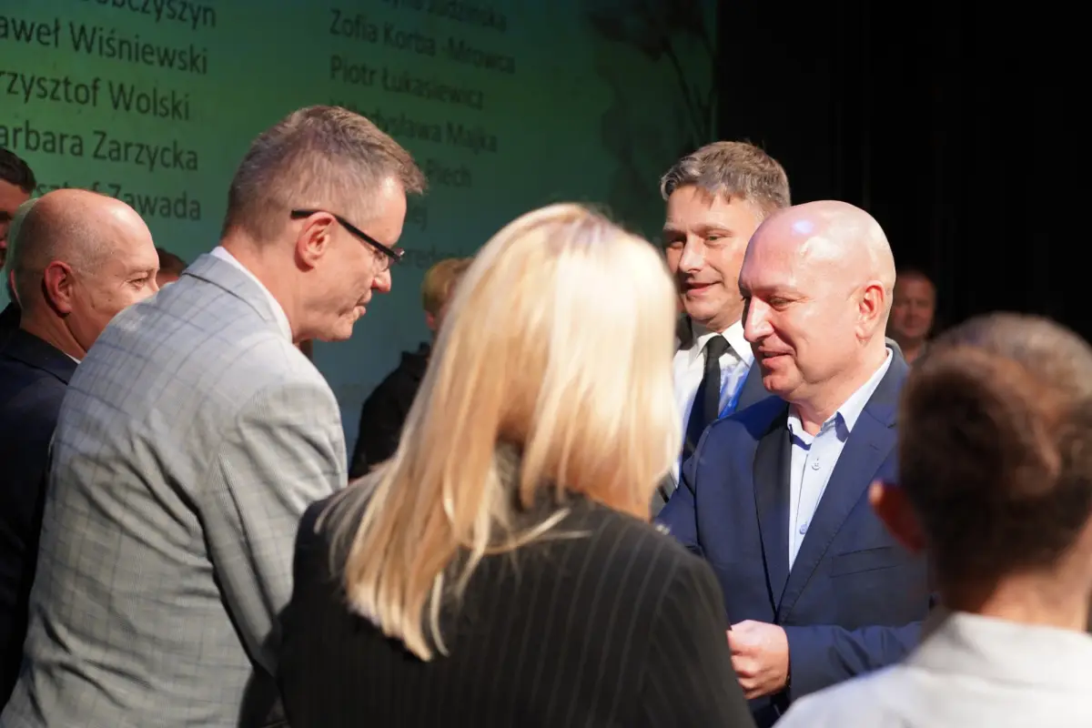 Uroczystość w Teatrze Starym w Bolesławcu