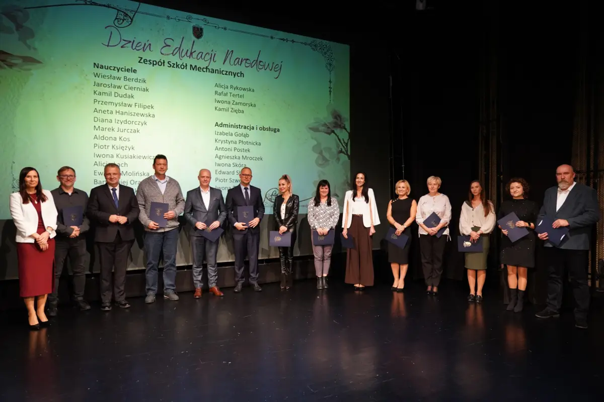 Uroczystość w Teatrze Starym w Bolesławcu