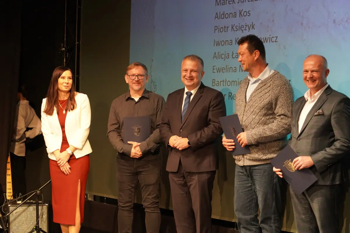 Uroczystość w Teatrze Starym w Bolesławcu