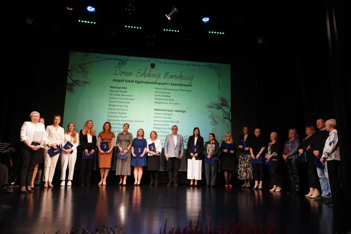 Uroczystość w Teatrze Starym w Bolesławcu