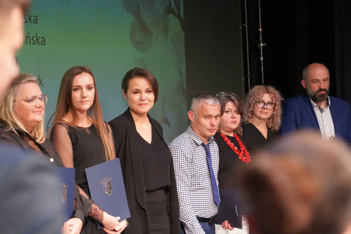 Uroczystość w Teatrze Starym w Bolesławcu