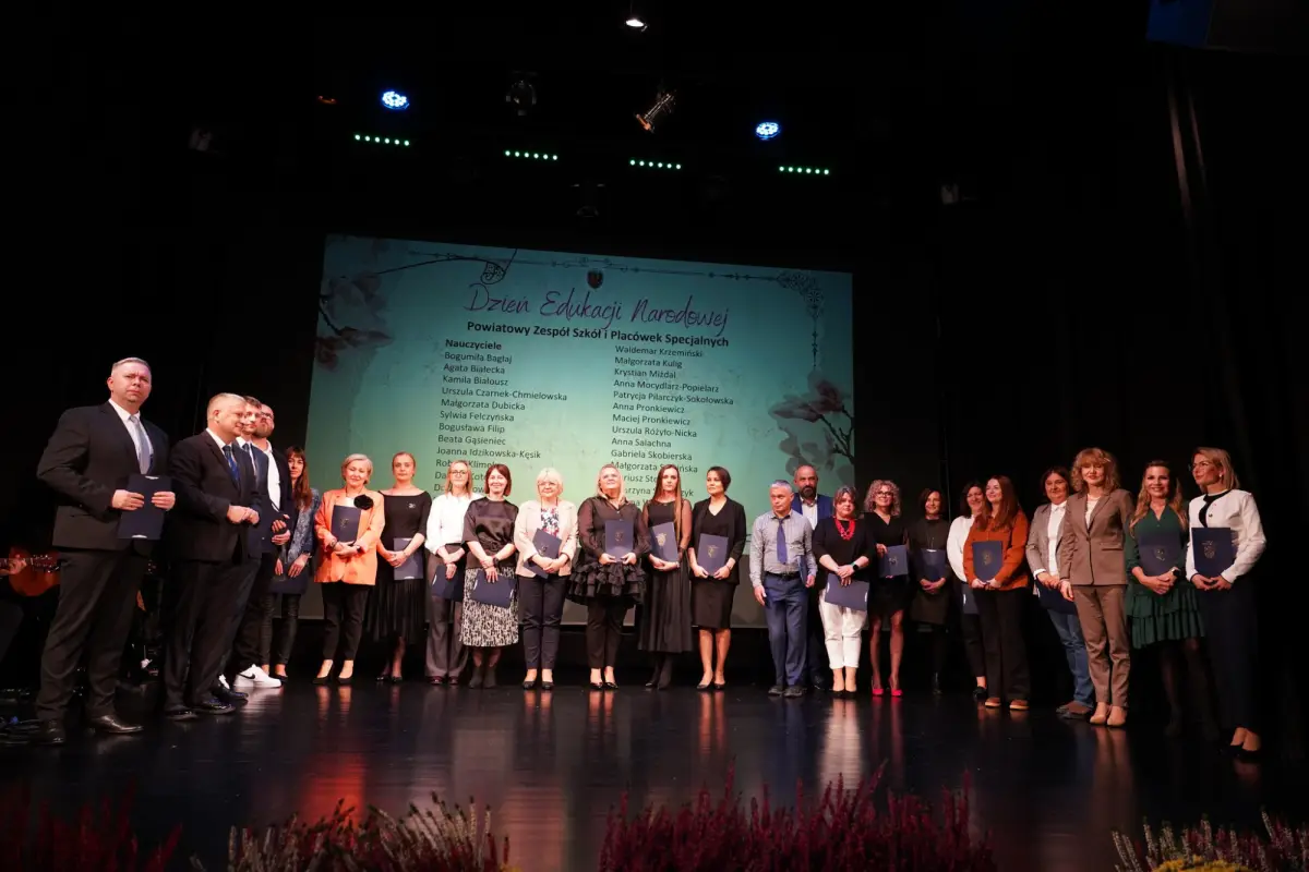 Uroczystość w Teatrze Starym w Bolesławcu