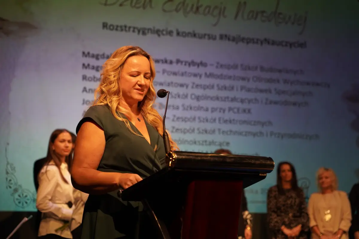 Uroczystość w Teatrze Starym w Bolesławcu