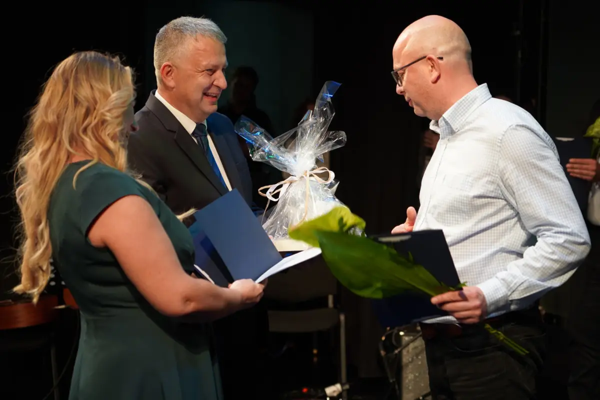 Uroczystość w Teatrze Starym w Bolesławcu