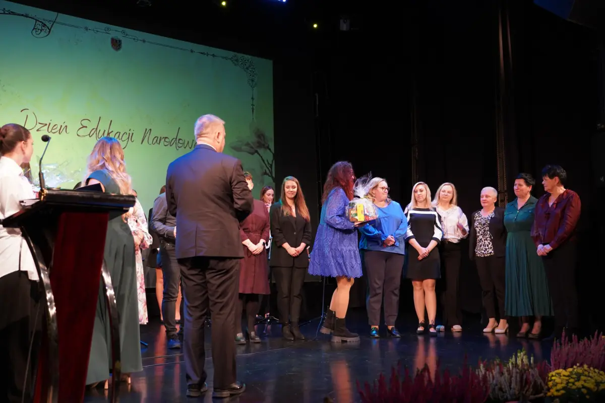 Uroczystość w Teatrze Starym w Bolesławcu