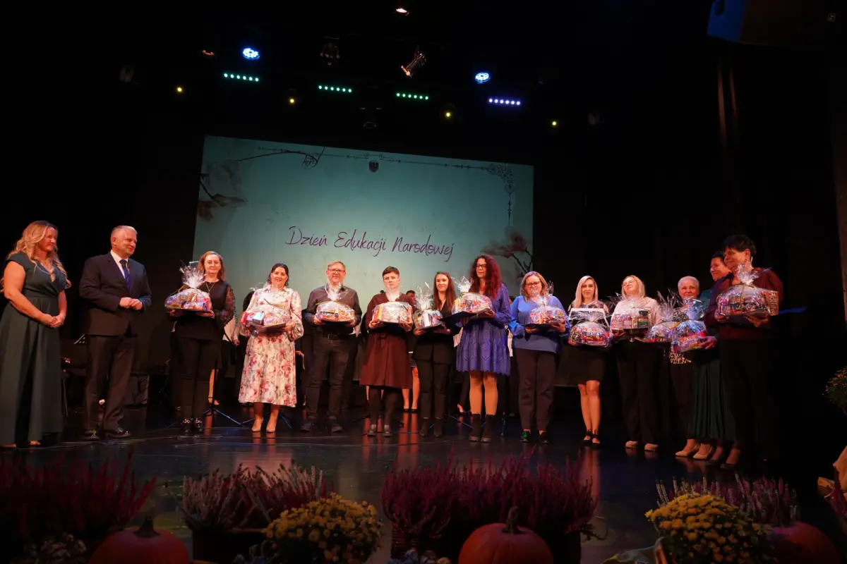 Uroczystość w Teatrze Starym w Bolesławcu
