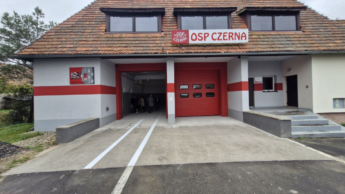 Gruntowna modernizacja ważnego obiektu OSP Czerna