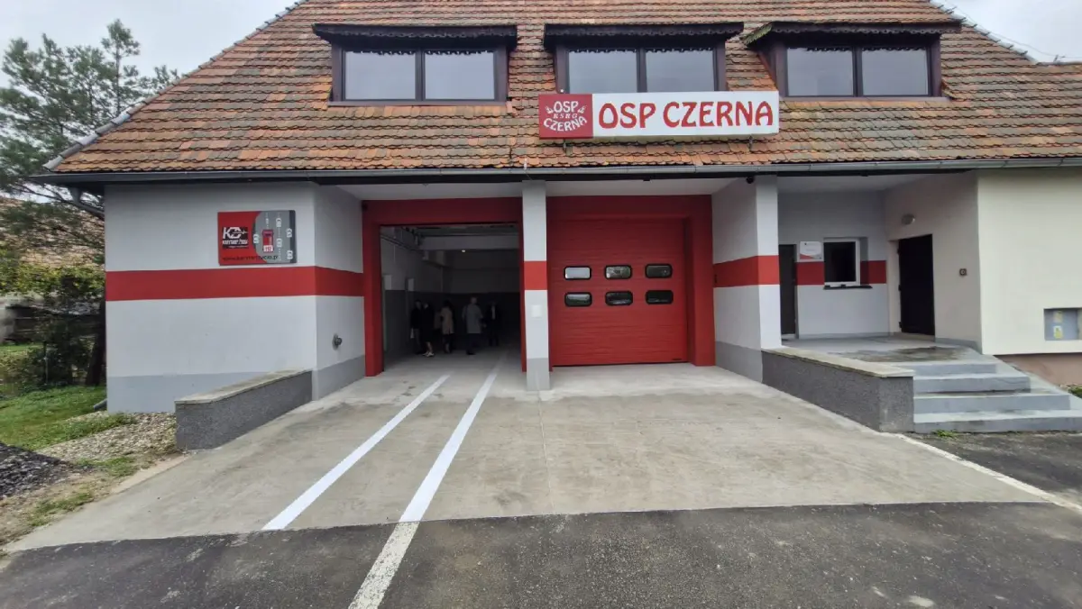 Gruntowna modernizacja ważnego obiektu OSP Czerna