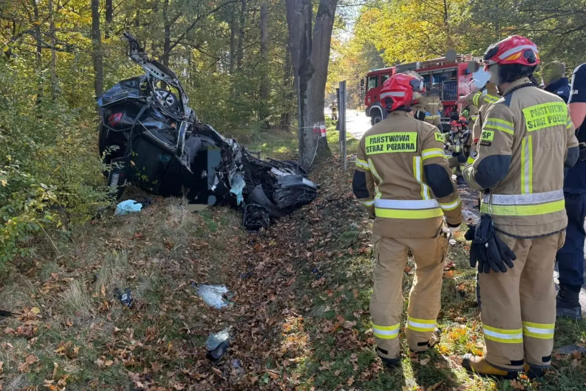 Wypadek na trasie Parchów–Chocianów