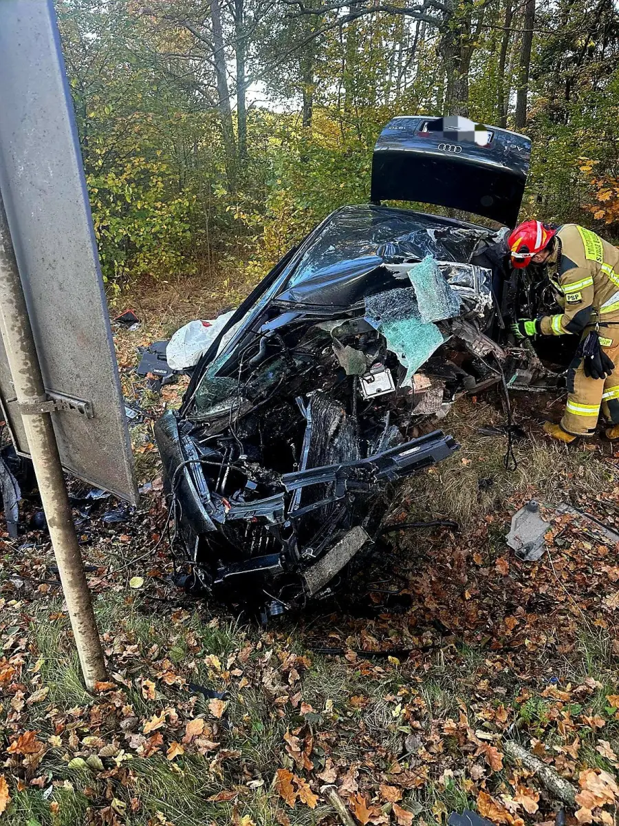 Wypadek na trasie Parchów–Chocianów