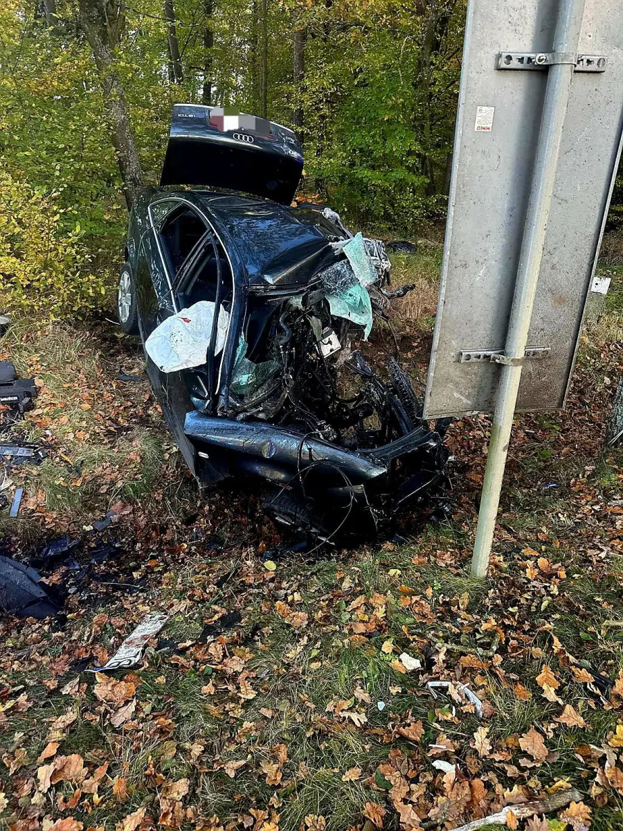 Wypadek na trasie Parchów–Chocianów