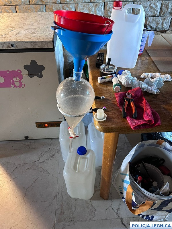 Fabryka metamfetaminy zlikwidowana