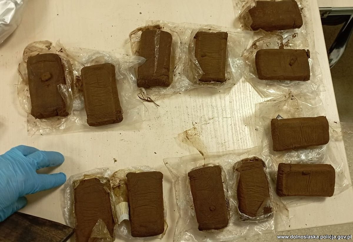 Przechwycone narkotyki