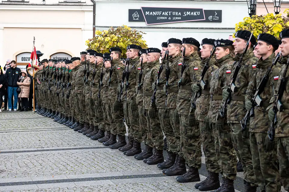 Przysięga wojskowa na rynku w Bolesławcu - 25 października 2025