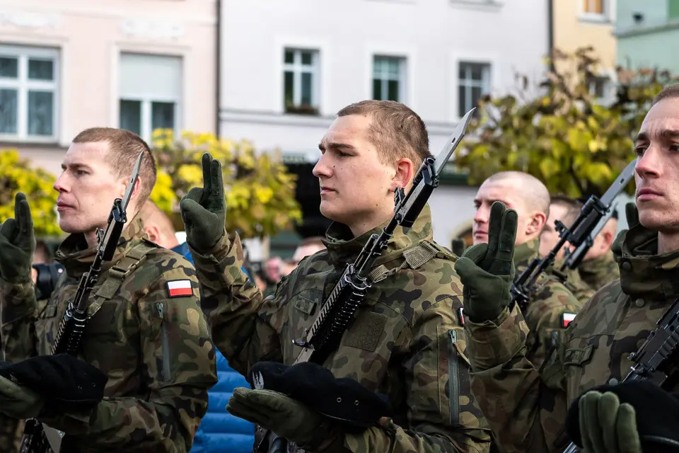 Przysięga wojskowa na rynku w Bolesławcu - 25 października 2025