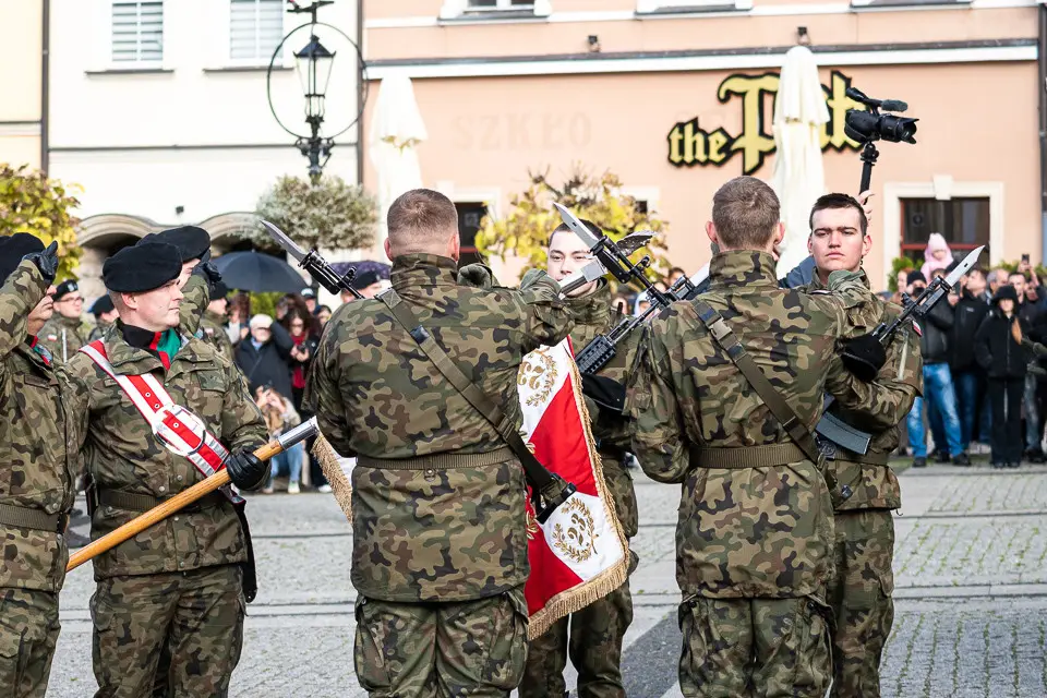 Przysięga wojskowa na rynku w Bolesławcu - 25 października 2025