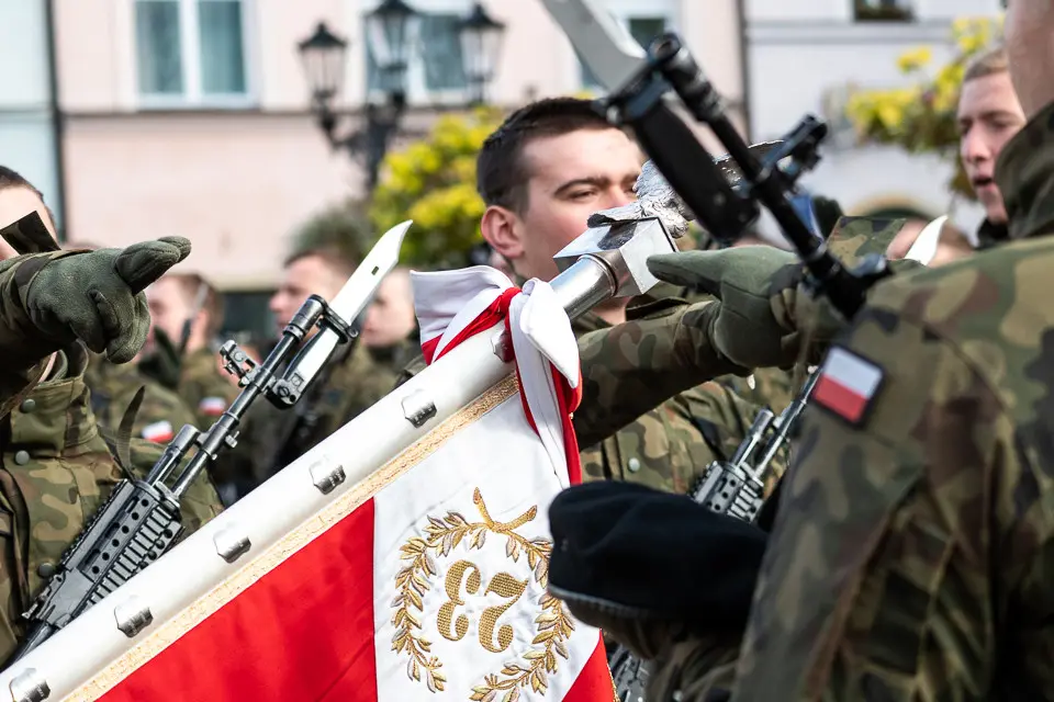 Przysięga wojskowa na rynku w Bolesławcu - 25 października 2025