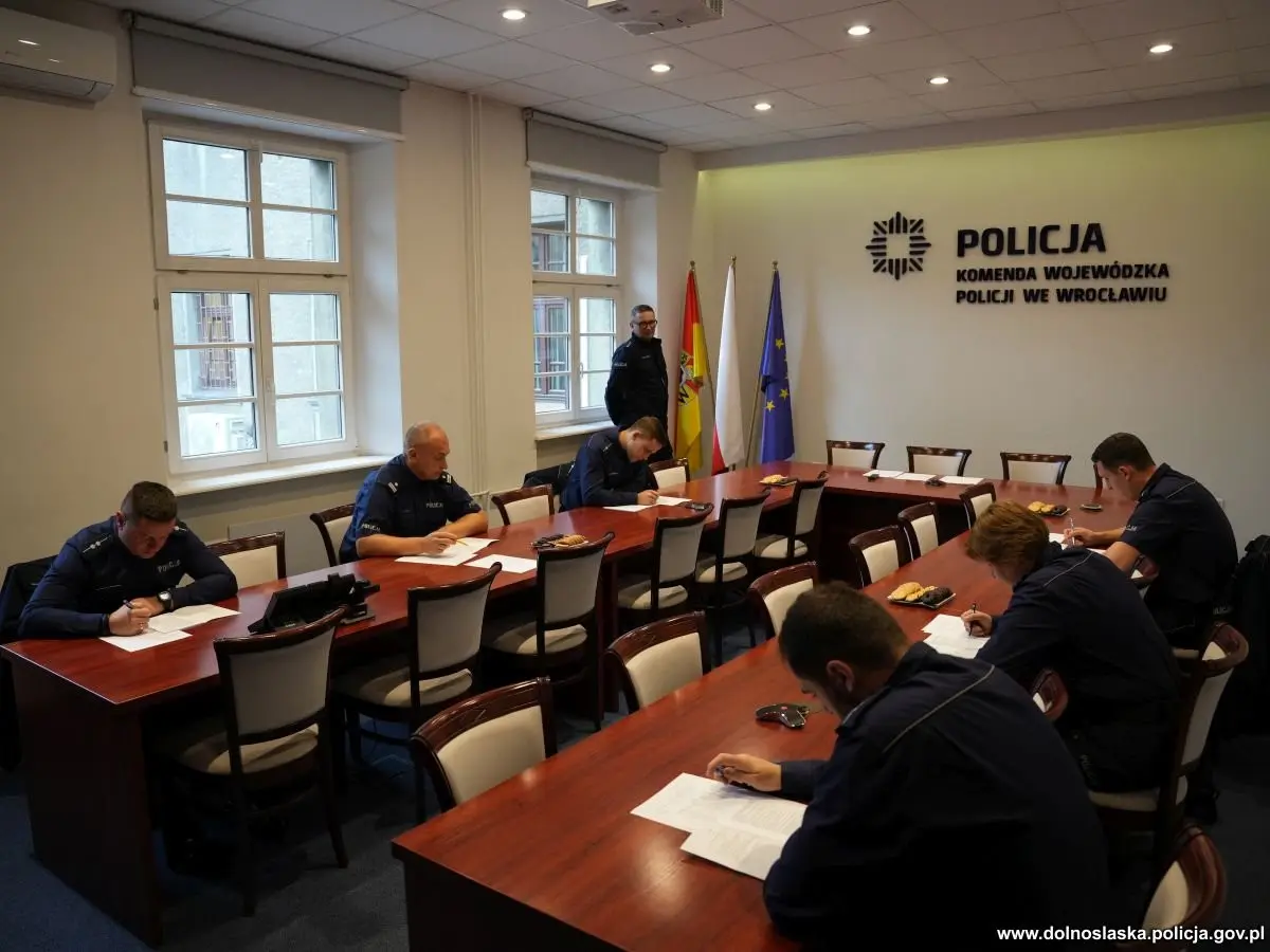 Болеславецький поліцейський серед найкращих чергових Нижньосілезького гарнізону