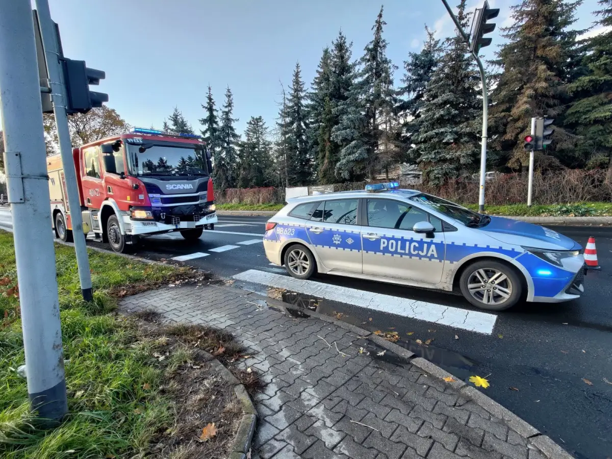 Вантажний фургон Biedronka зіткнувся з Citroën