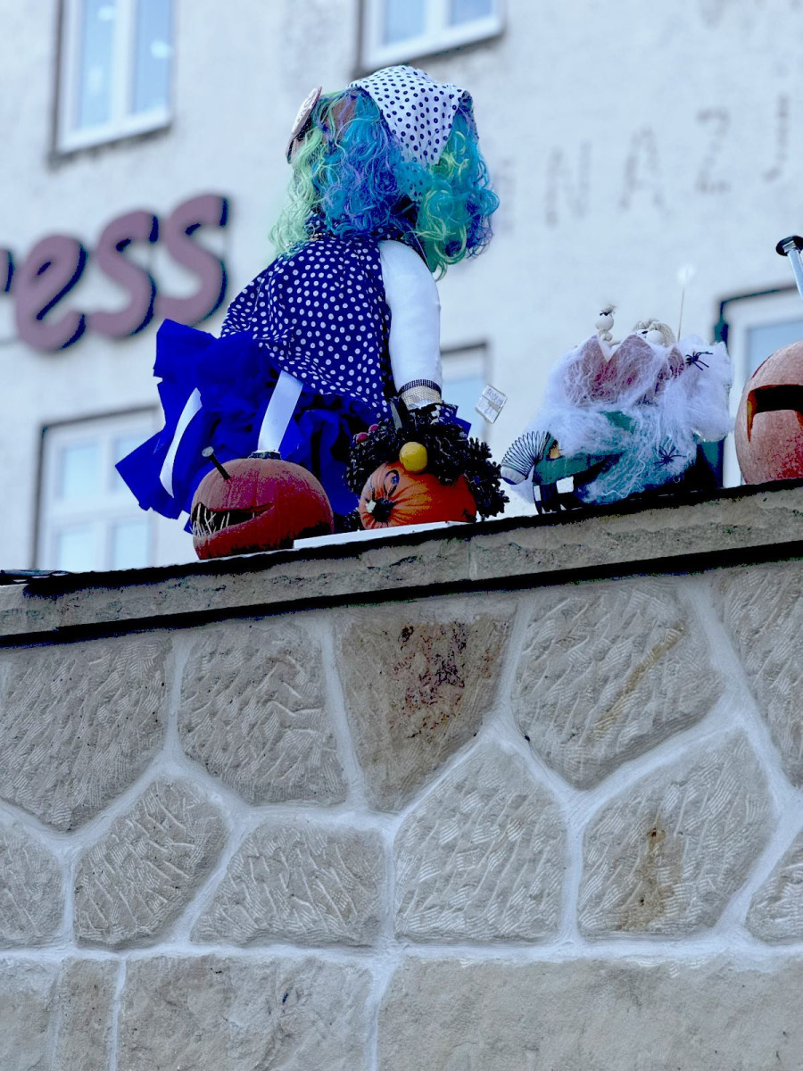 Dyniowo i Halloweenowo przy Alei Tysiąclecia