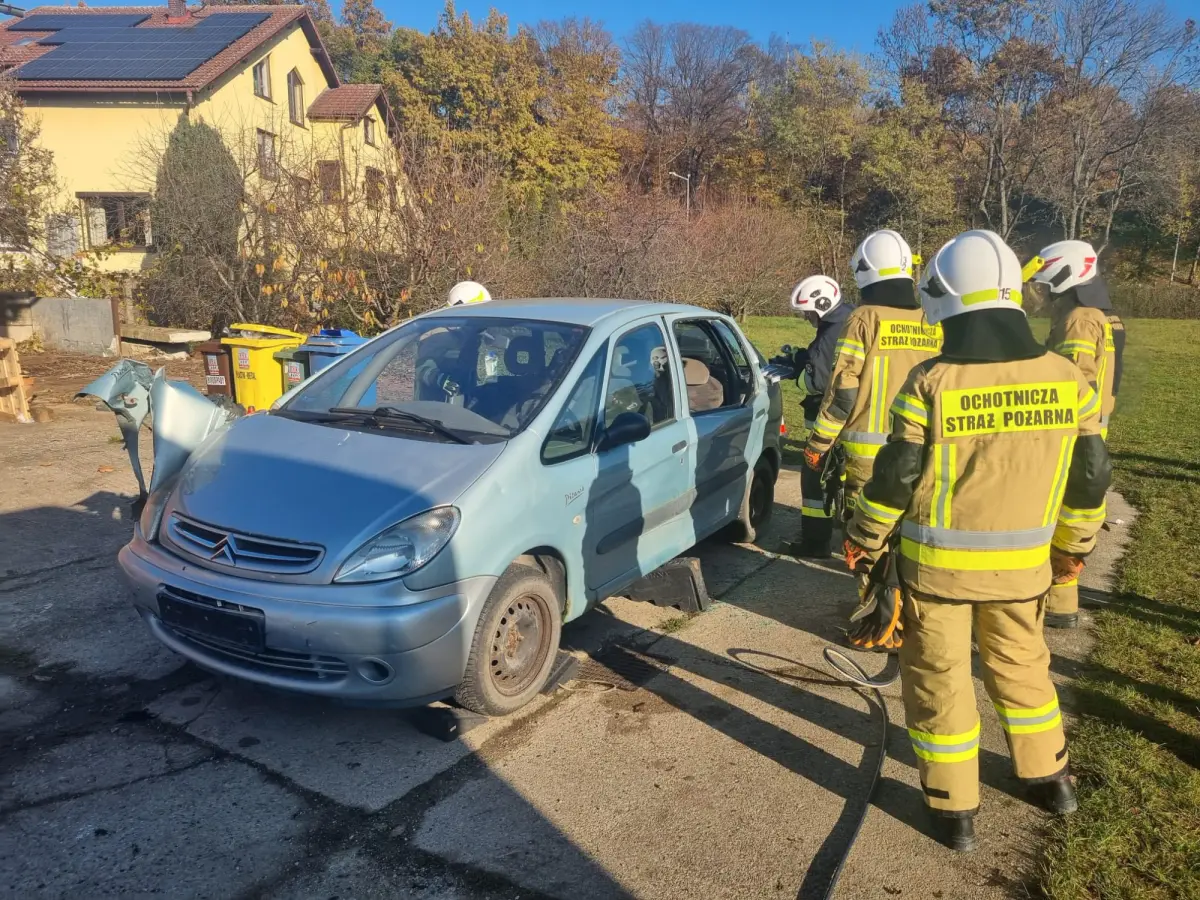 Strażackie szkolenie