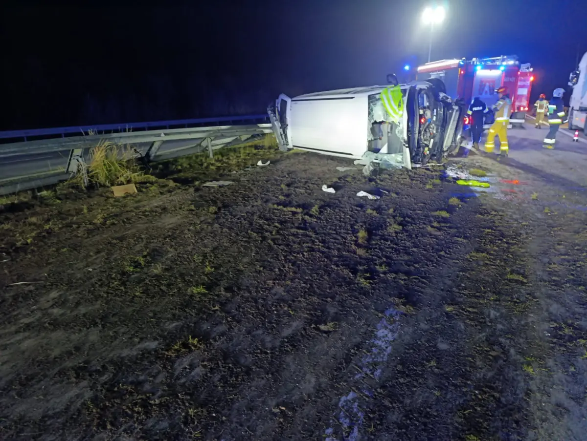 Wypadek na A4