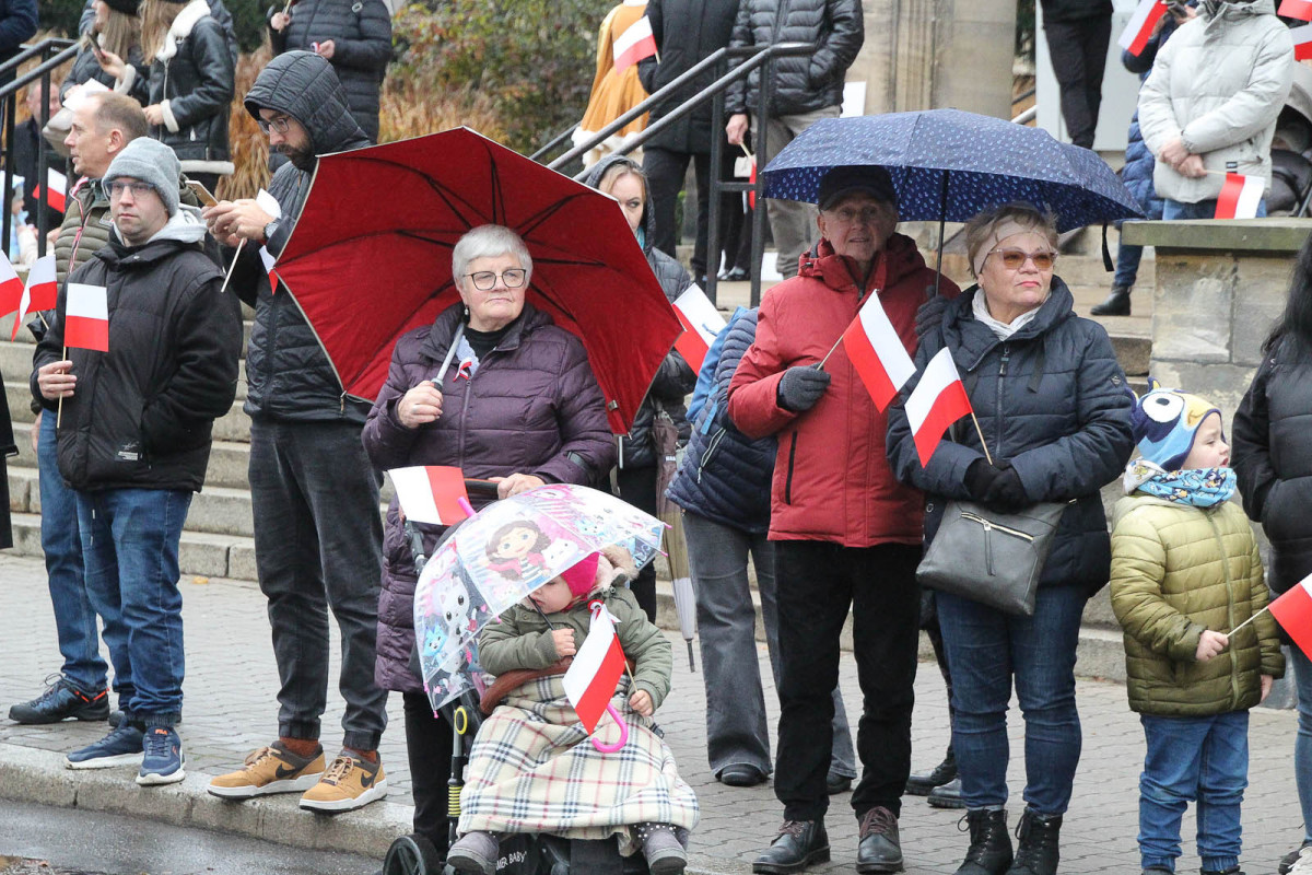 Mieszkańcy miasta i powiatu na Narodowym Święcie Niepodległości - 11 listopada 2025 r.